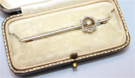 Belle Epoque bar brooch